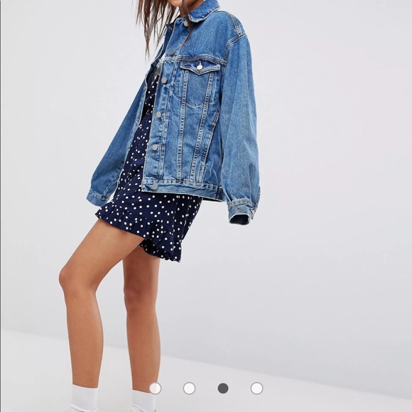 ASOS boyfriend oversized denim jacket - Picture 4 of 8